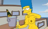 Nahá Marge Simpsonova. Fotka - 51